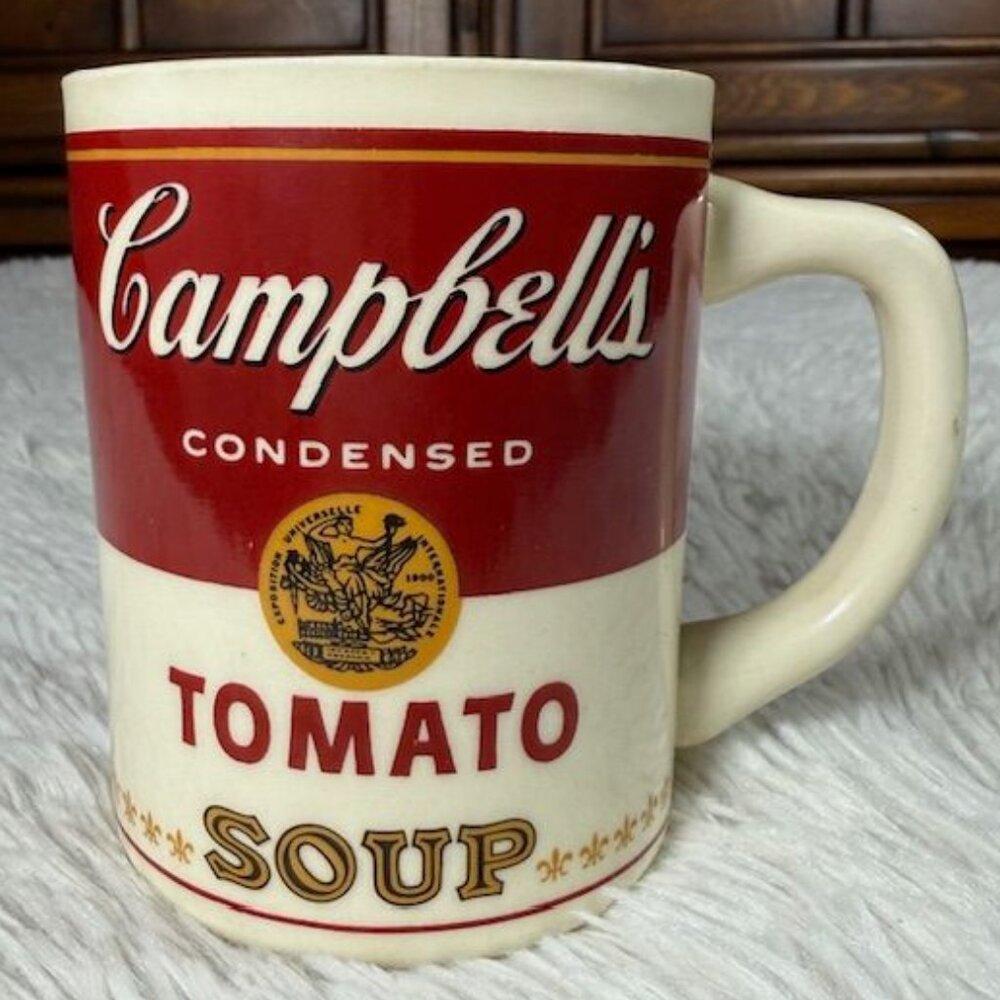 Vintage Campbell's Condensed Tomato Soup Stoneware Mug